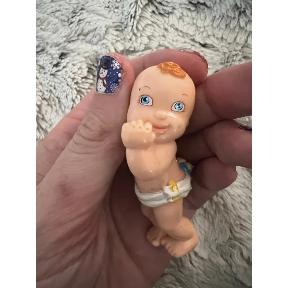 Vintage 1991 Galoob Magic Diaper Babies Lot of 4 Baby Figures EUC